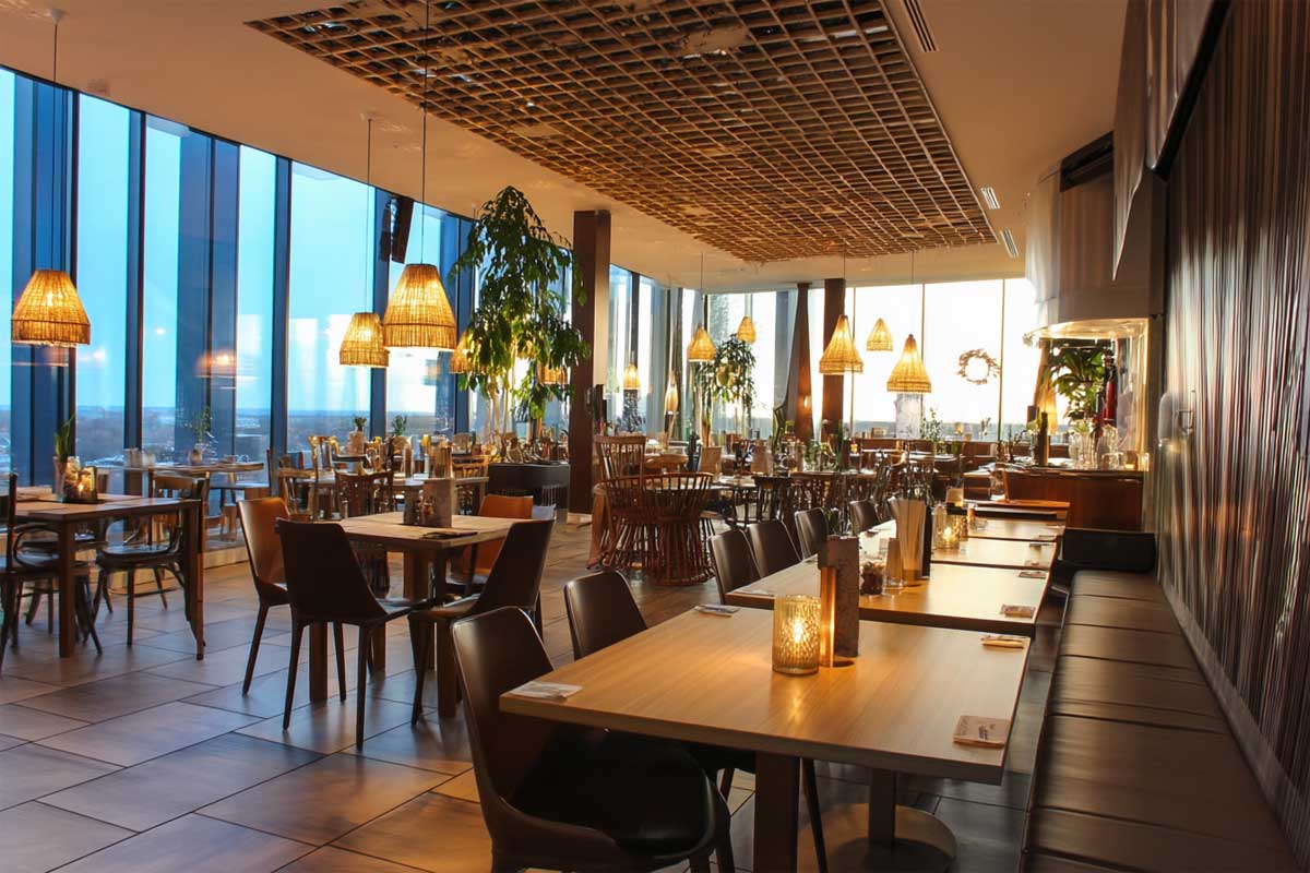 Hotelski Restorani sa Modernim Dizajnom